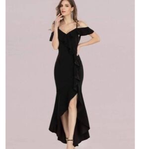 NWT BHLDN Layafette Dress black 0, 4, 6, 16.